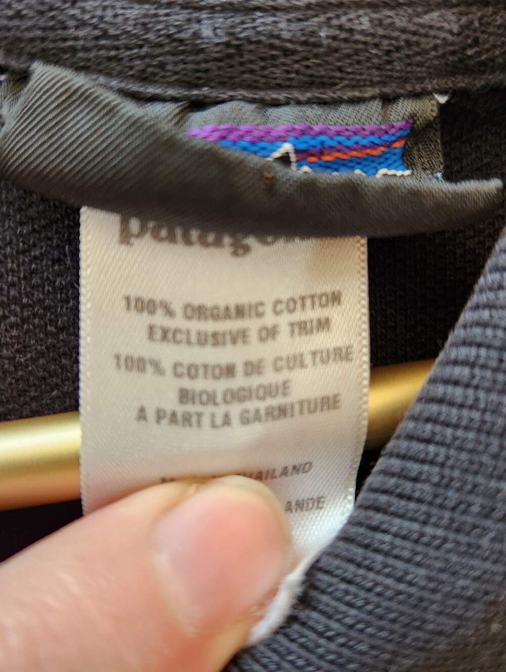 Patagonia Black Men's Polo Shirt - Picture 4 of 9